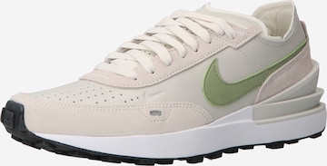 Nike Sportswear Σνίκερ χαμηλό 'WAFFLE ONE LTR' σε γκρι: μπροστά