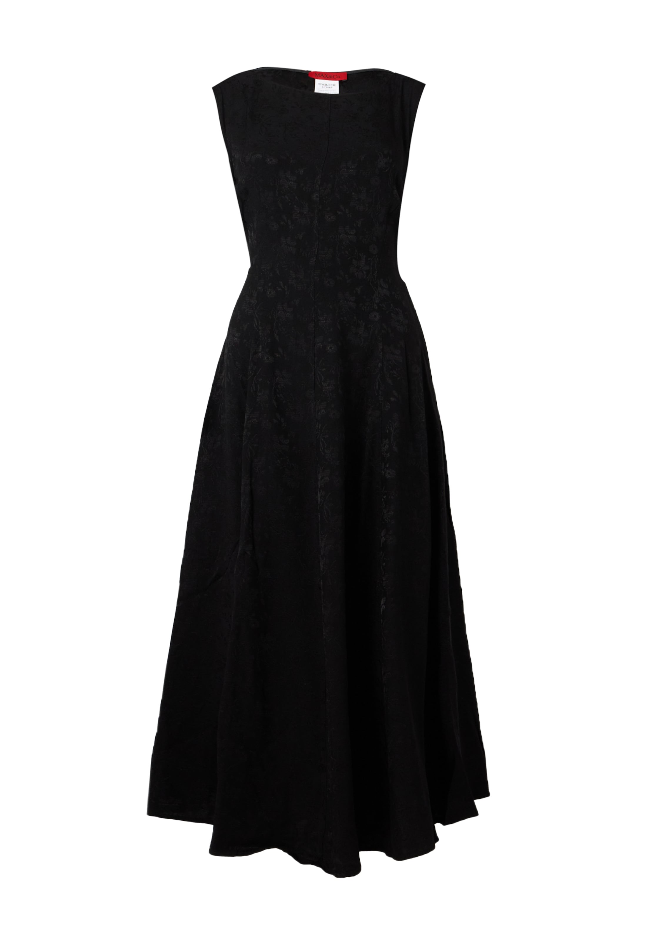 Robe 'VIRGOLA' MAX&Co. en noir : devant