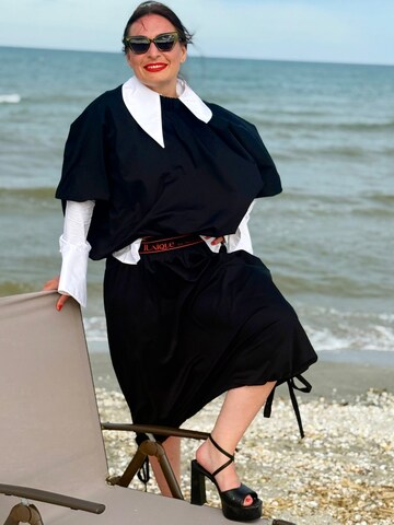 IUnique Nederdel 'Pirate' i sort