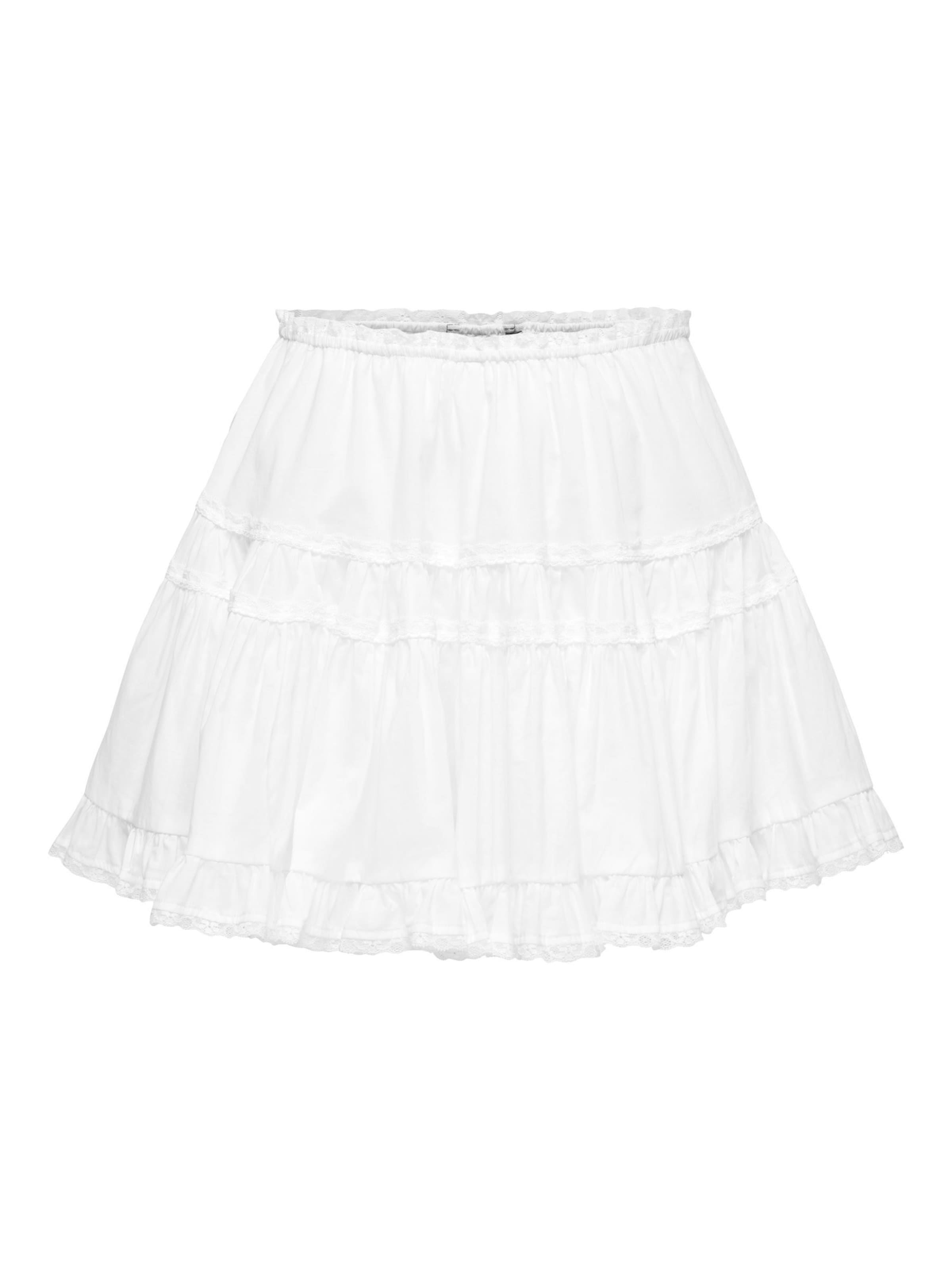 ONLY Nederdel 'ONLCampiri' i hvid, Produktvisning