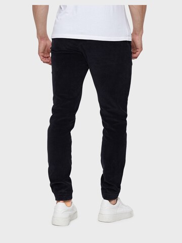 Threadbare Tapered Trousers 'Roy' in Black