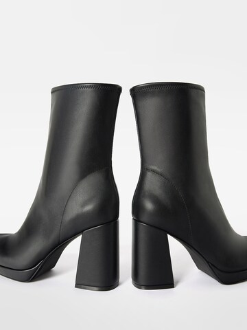 Bershka Booties in Black