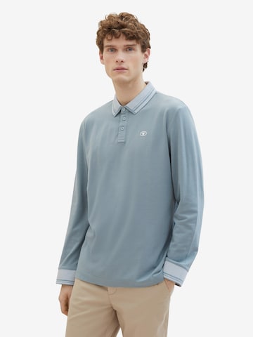 TOM TAILOR Poloshirt in Grau: predná strana