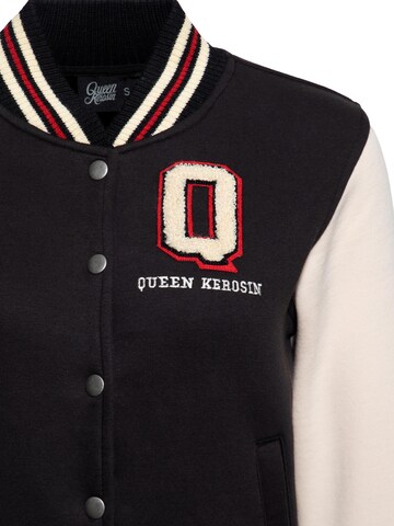 Queen Kerosin Between-Season Jacket 'Q' in Purple