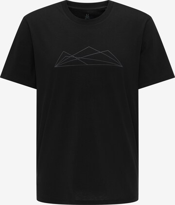 Haglöfs Performance Shirt 'Camp' in Black: front