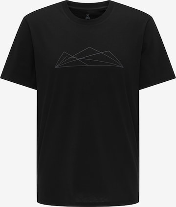 Haglöfs Performance Shirt 'Camp' in Black: front