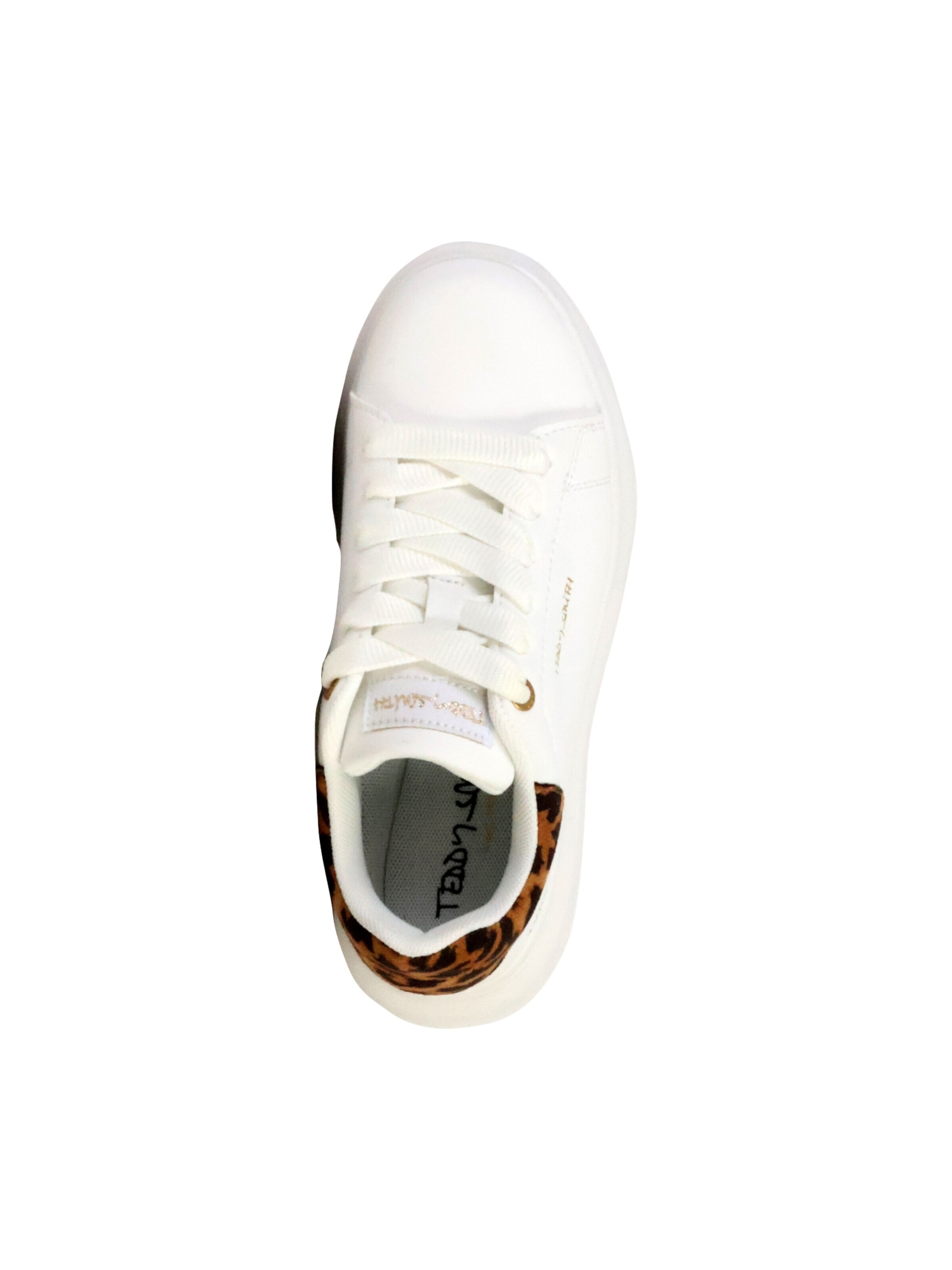 Scarpa stringata sportiva 'Sneaker mit Schnürung' di Teddy Smith in bianco