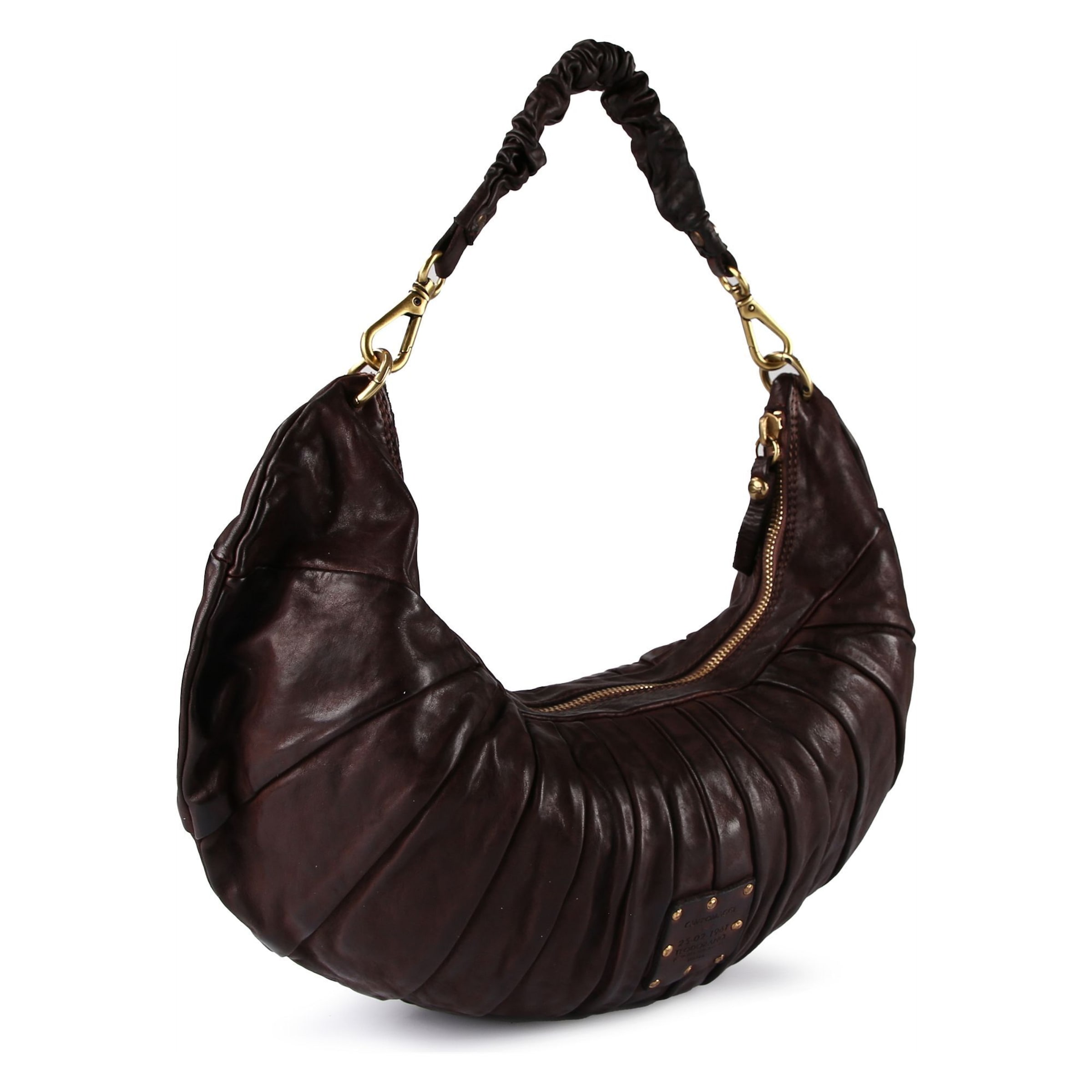 Sac bandoulière 'Luna' Campomaggi en marron