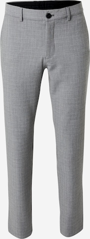SELECTED Брюки-чинос 'SLHROBERT' в Серый: спереди