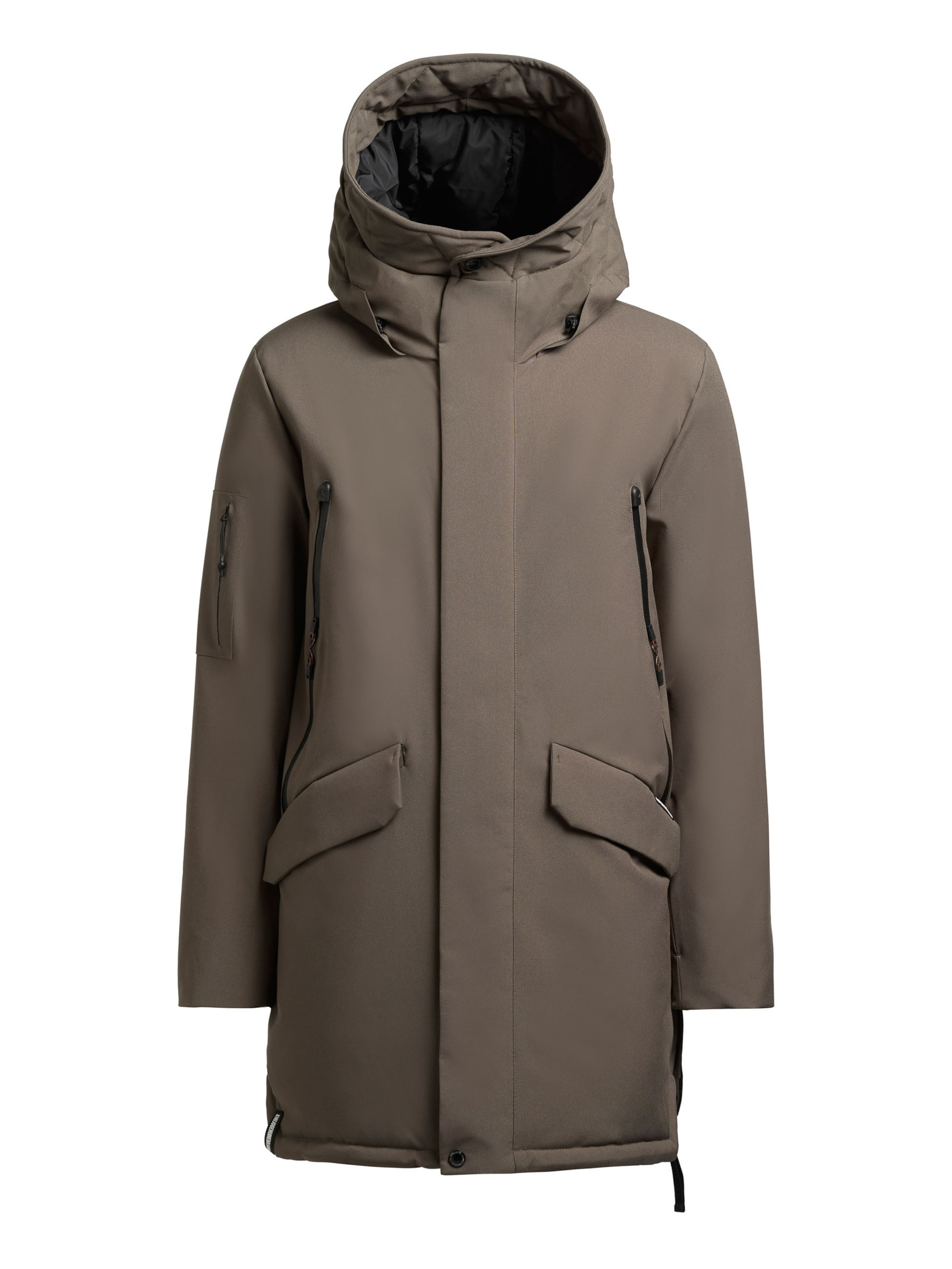 khujo Zimný kabát 'CARL2' - Zelená: predná strana