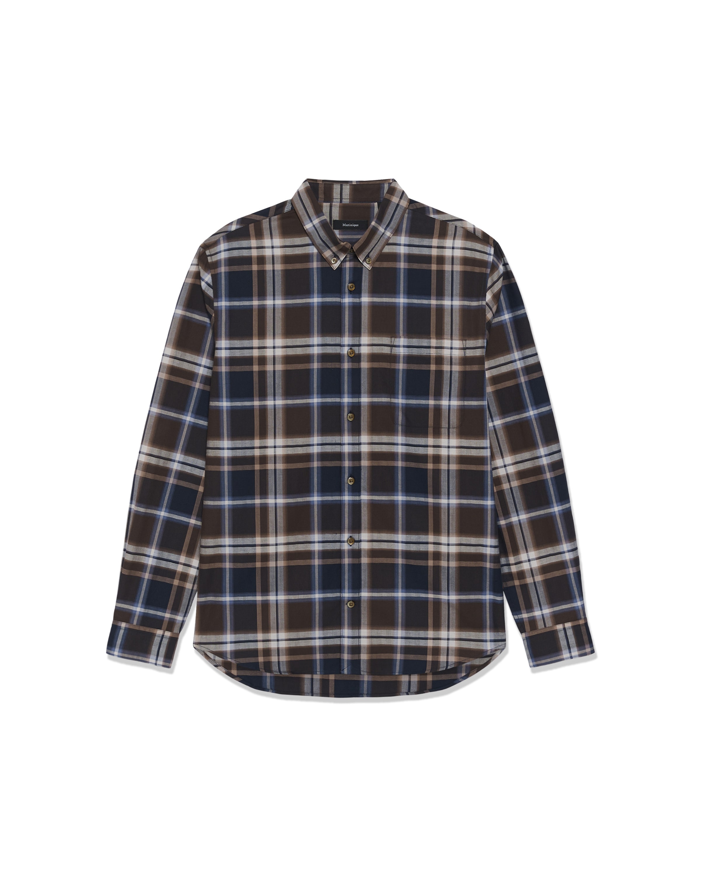 Matinique - Comfort Fit Camisa 'Trostol' em azul: frente