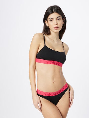 Calvin Klein Underwear Bustier Nedrček | črna barva