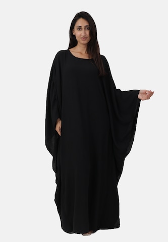 Abito extra large di Elara in nero