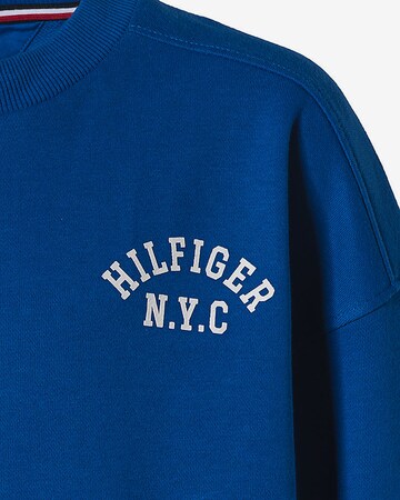 TOMMY HILFIGER Sweatshirt in Blau