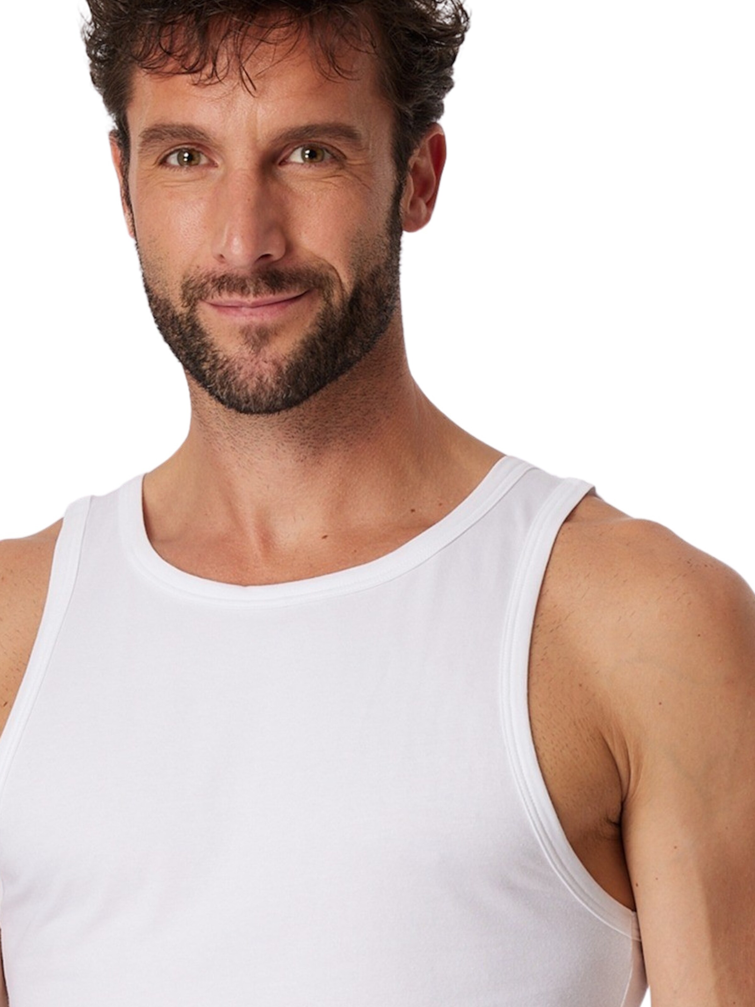 SCHIESSER Onderhemd in Zwart