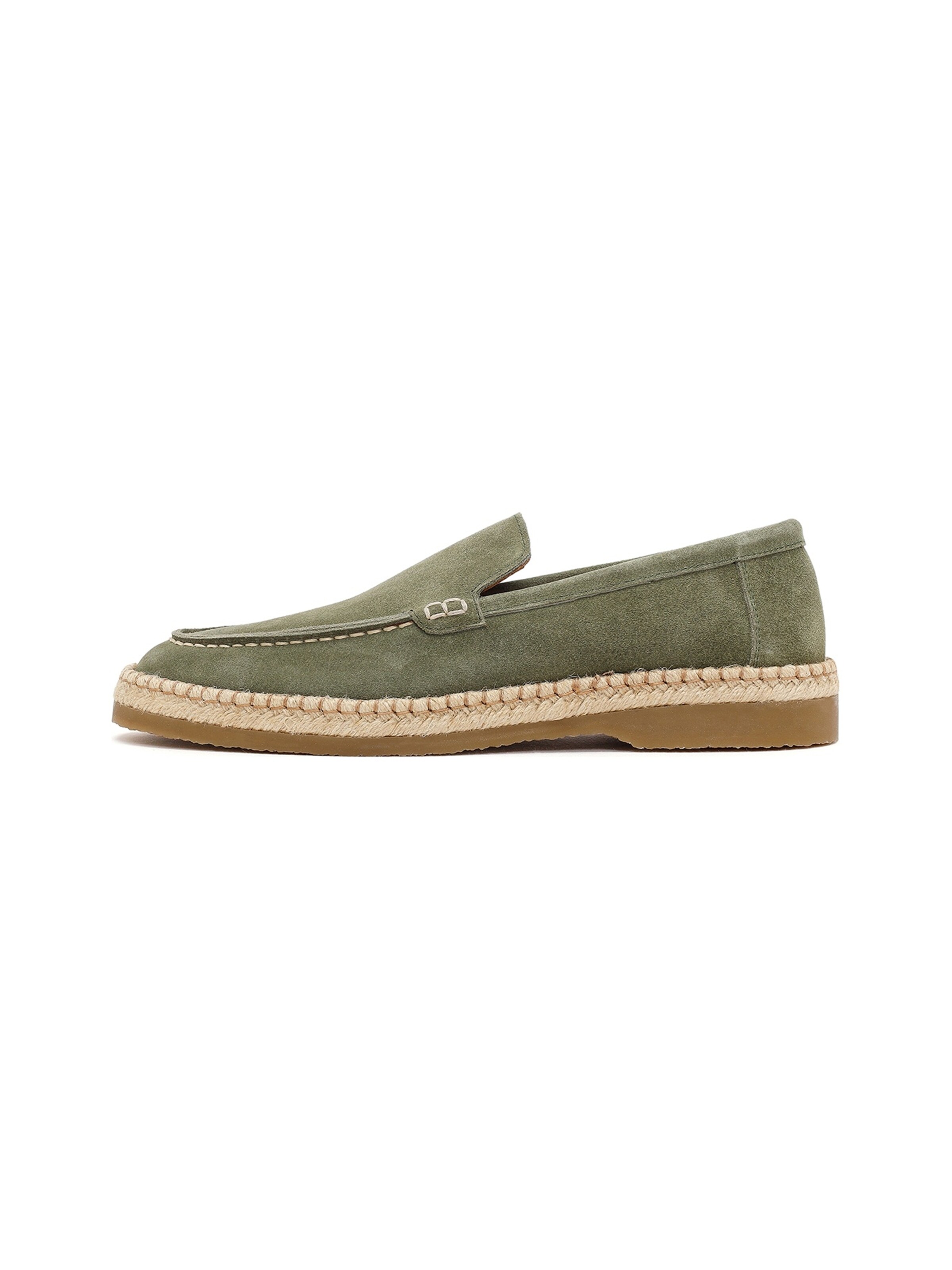 Derimod - Espadrilles em verde: frente