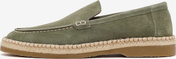 Derimod - Espadrilles em verde: frente