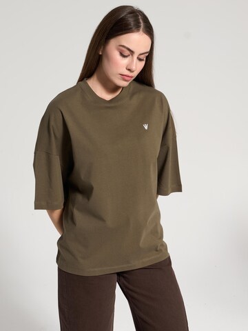 NOWIHT - Camiseta 'Cressida' en verde