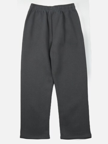 HEFTYKA Loose fit Workout Pants 'OPEN' in Grey