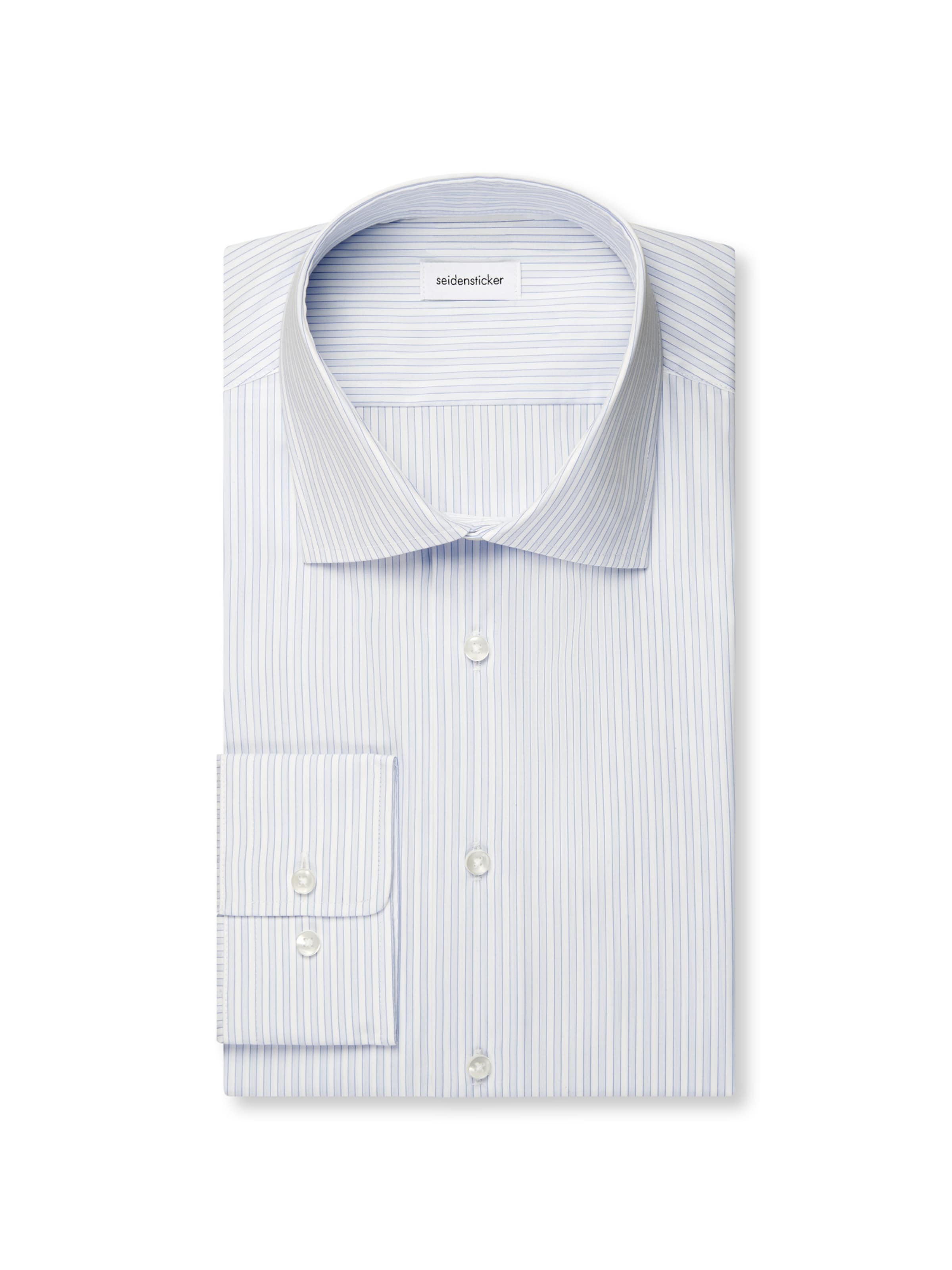 SEIDENSTICKER Slim fit Zakelijk overhemd in Blauw