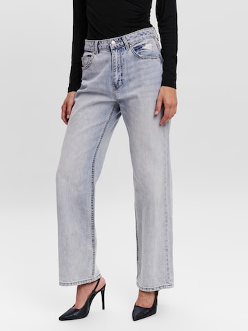 VERO MODA Wide leg Jeans 'Kithy' in Blue: front