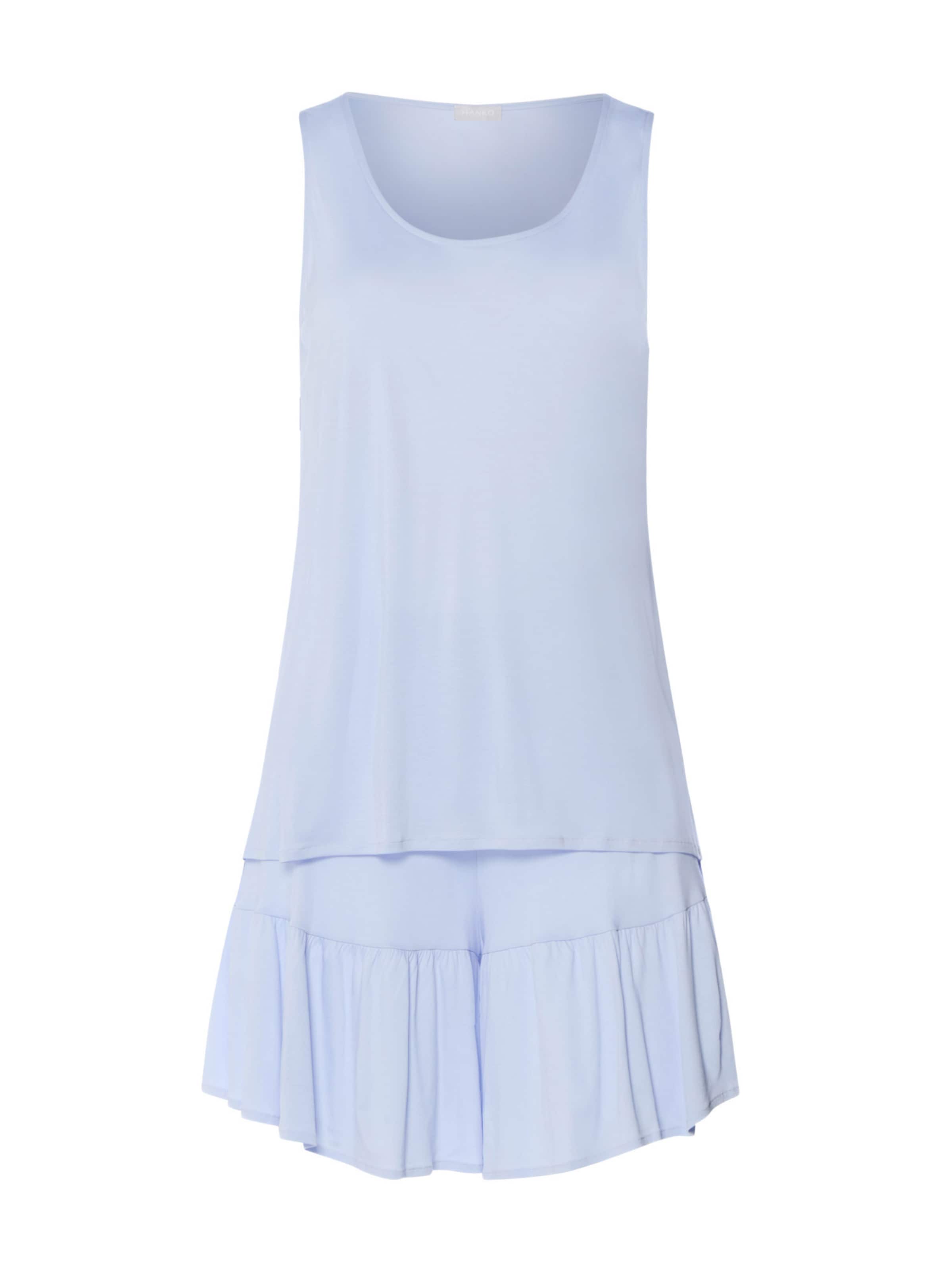 Shorty ' Isabella ' Hanro en bleu : devant