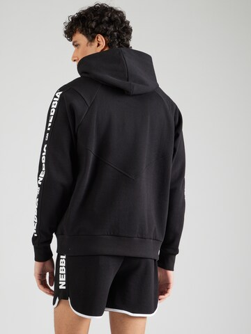 NEBBIA Αθλητική μπλούζα φούτερ 'HERO 300' σε μαύρο