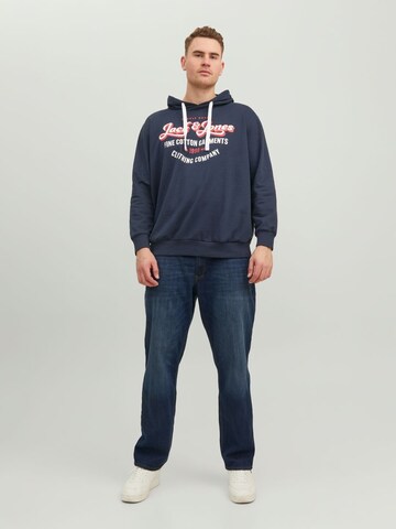 Jack & Jones Plus Loosefit Jeans 'Mike' i blå