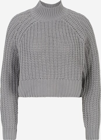 Noisy May Petite Pullover 'TESSA' in Grau: predná strana