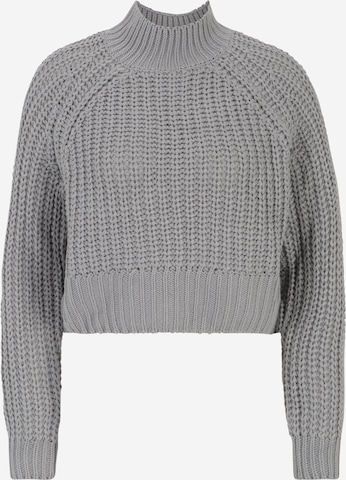 Noisy May Petite Sweater 'TESSA' in Grey: front