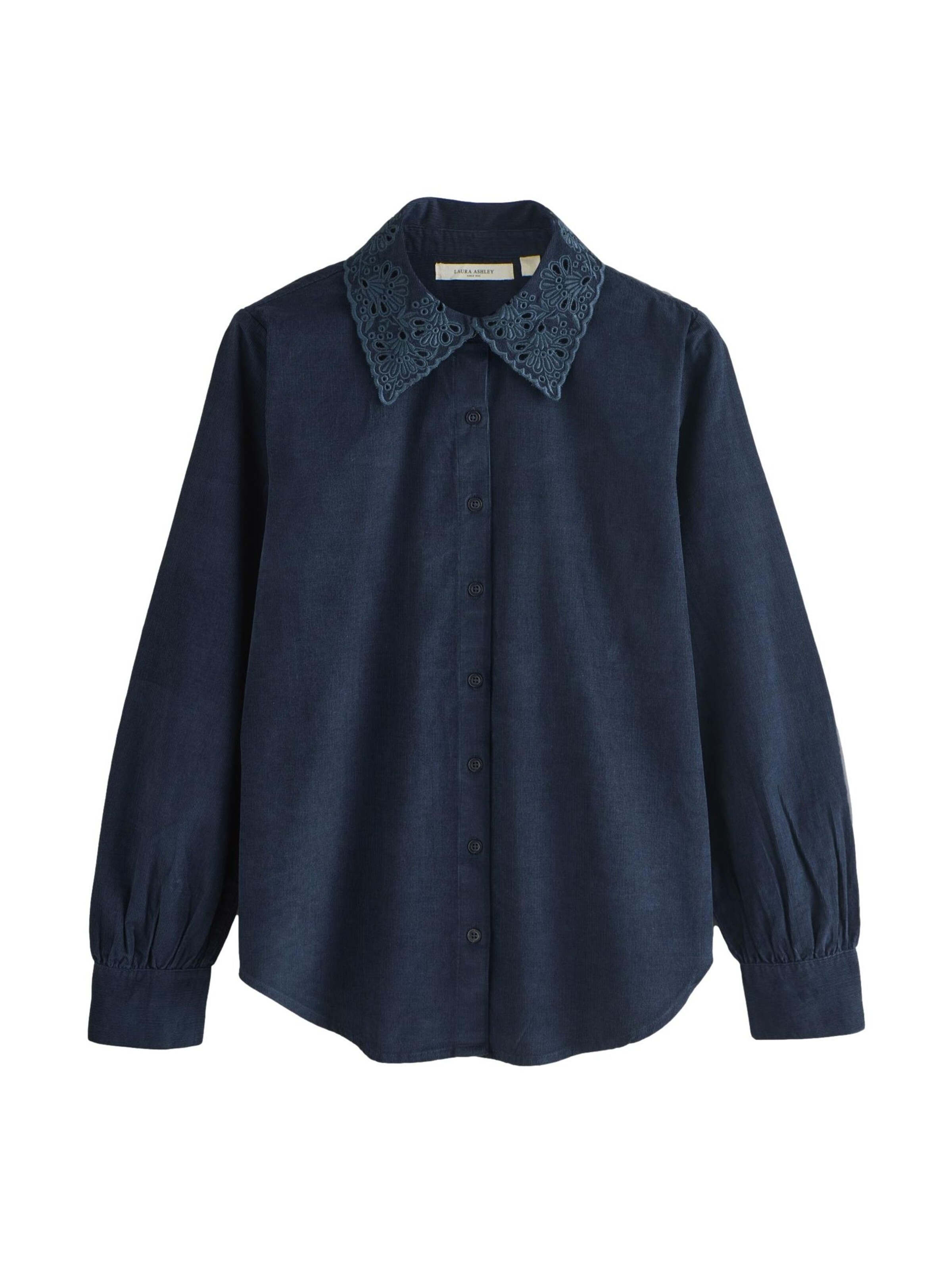 LAURA ASHLEY Blouse in Blauw: voorkant