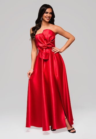 Ombre Avondjurk 'LA-OM-DLR004' in Rood