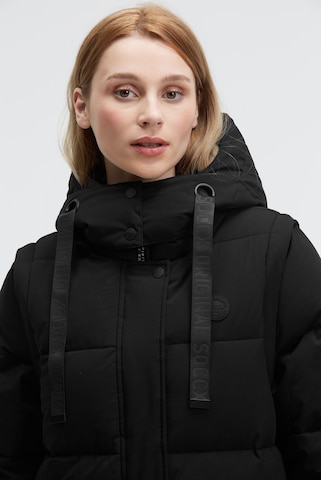 Soccx Winter Coat in Black