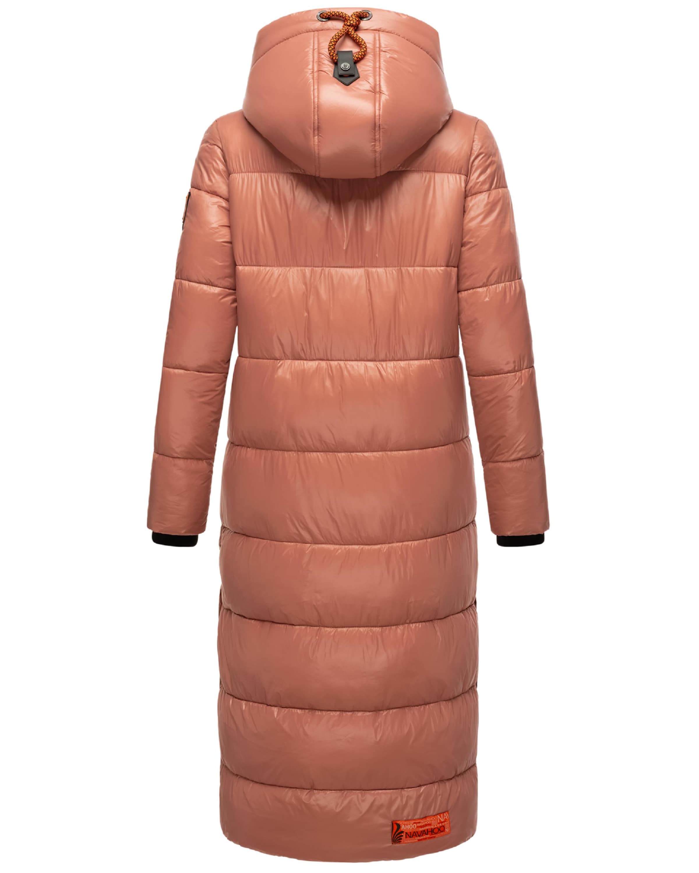 NAVAHOO Pitkä talvitakki värissä oranssi