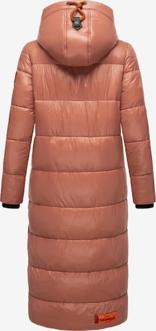 NAVAHOO Zimný kabát - oranžová