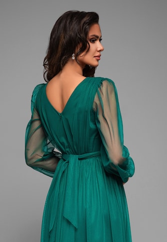 Ombre Abendkleid in Grün