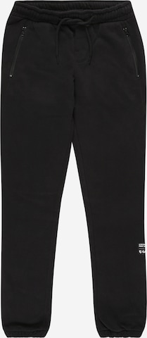 GARCIA Tapered Pants 'Leone' in Black: front