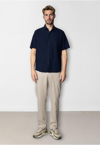 Clean Cut Copenhagen Regular fit Overhemd 'Luca' in Blauw