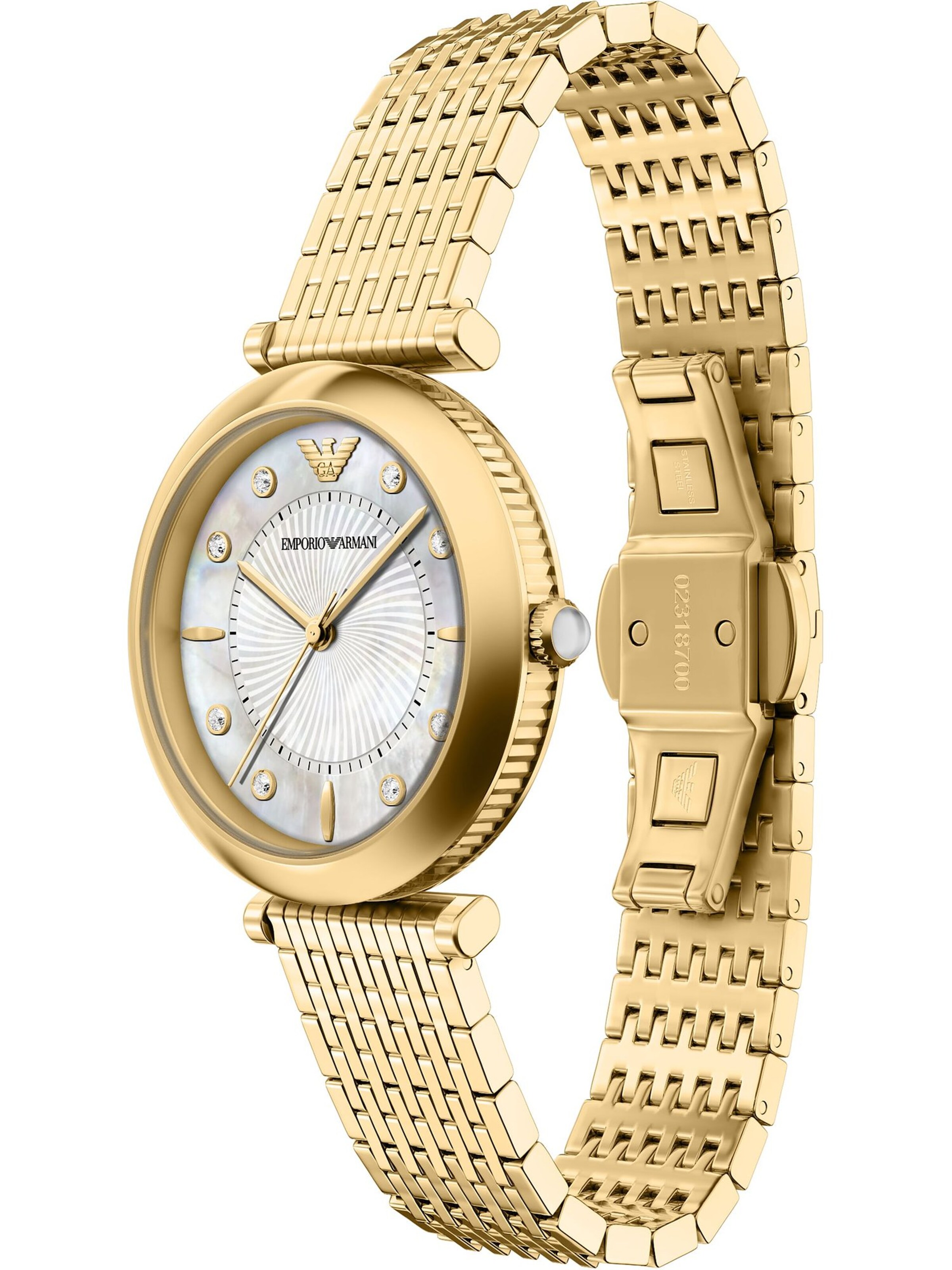Emporio Armani Analog watch in Gold