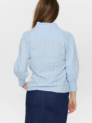 NÜMPH Bluse 'NUSIVA' i blå