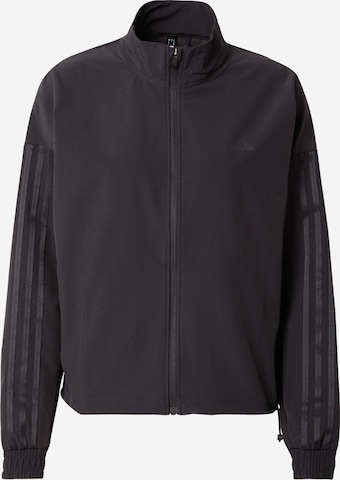 Giacca per l'allenamento 'PACER' di ADIDAS PERFORMANCE in nero: frontale