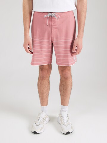 Boardshorts '73' BILLABONG en rose : devant