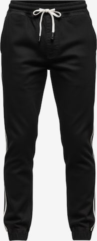 Ombre Regular Broek in Zwart: voorkant