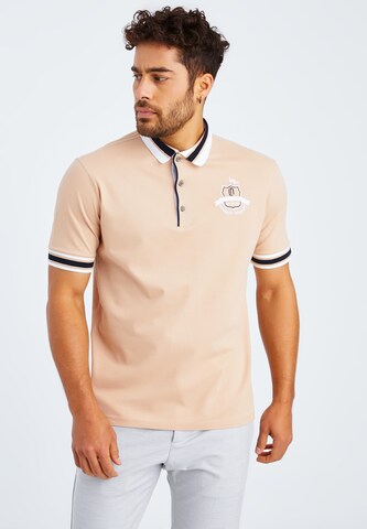 Leif Nelson Shirt in Beige: voorkant