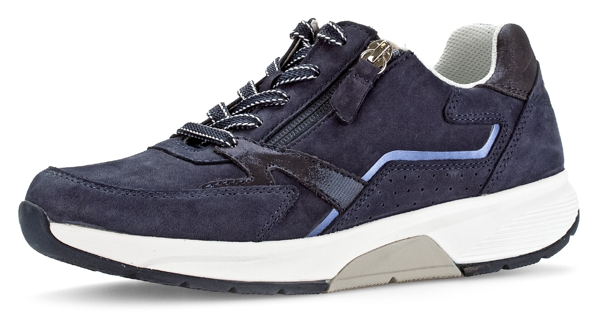 GABOR Sneakers laag in Blauw: voorkant