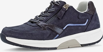 Baskets basses GABOR en bleu : devant