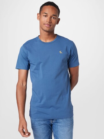 Cleptomanicx Shirt in Blue: front