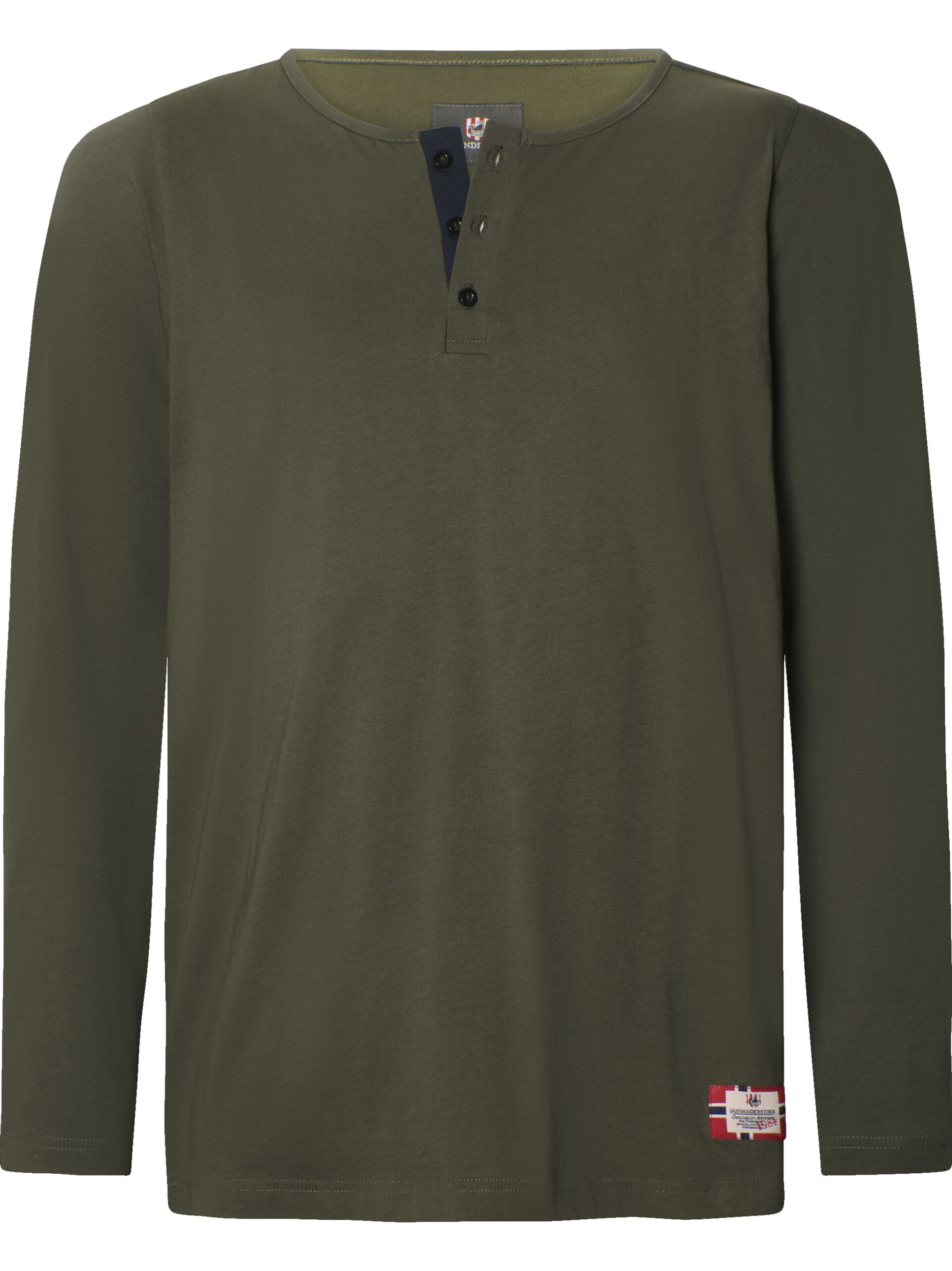 Jan Vanderstorm Long Pajamas ' Helimar ' in Green