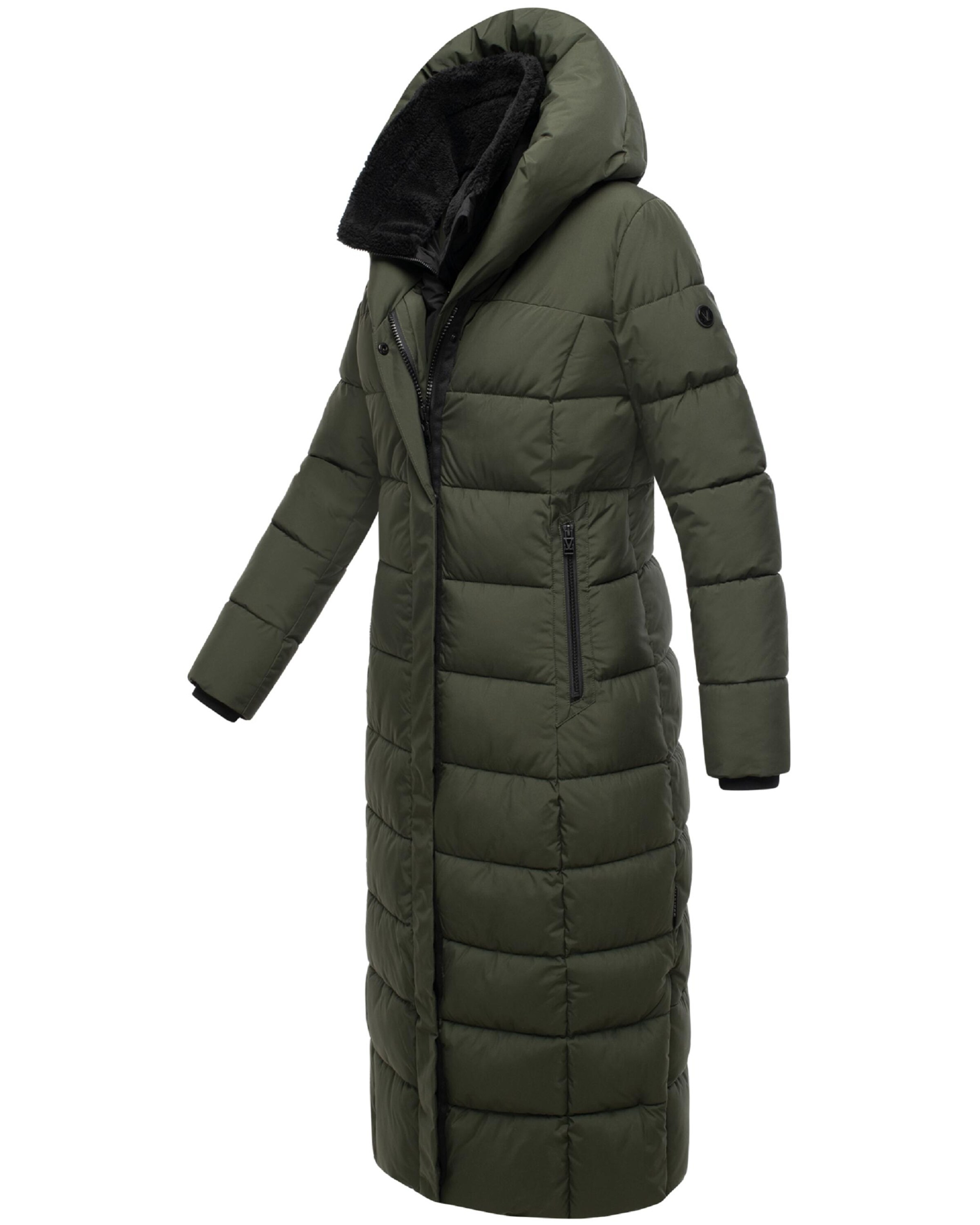 MARIKOO Winter Coat 'Pakoraa 16' in Green