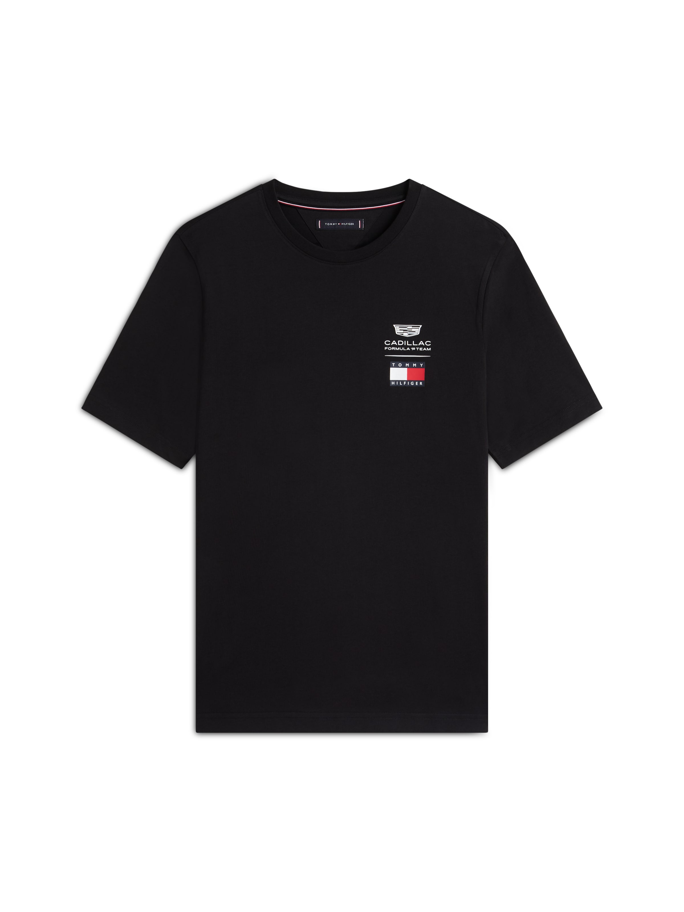 TOMMY HILFIGER Μπλουζάκι 'TH x CF1' σε μαύρο: μπροστά